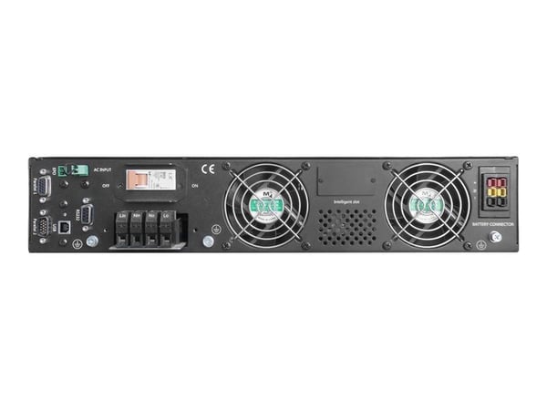 DIGITUS DN-170106 - UPS (rackmonterbar/ekstern) - AC 120-276 V - 6000 watt - 6000 VA - uten batteri - USB, RS-232, parallell