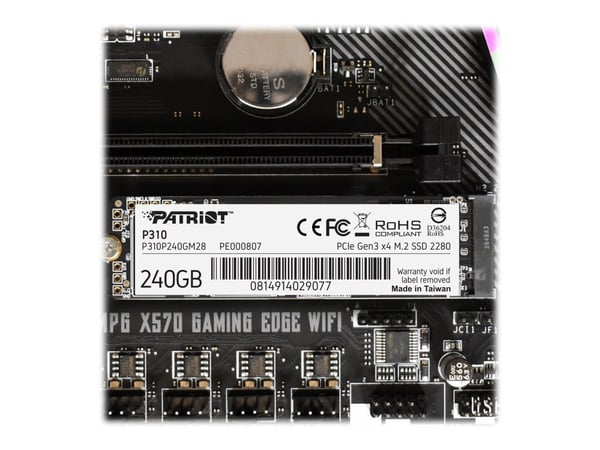 Patriot Memory P310, 240 GB, M.2, 1700 MB/s