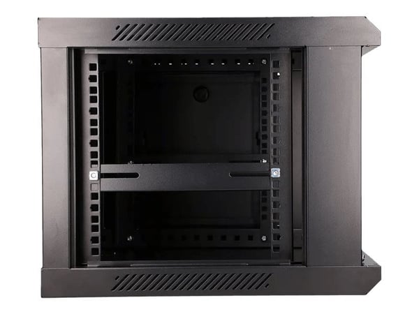 Extralink - Rack skap - veggmonterbar - svart - 6U - 19"