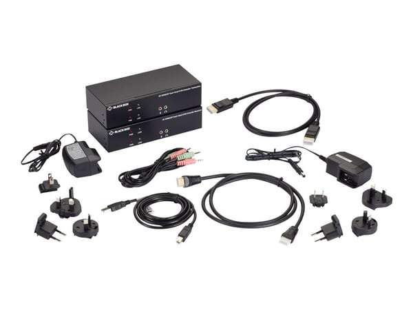 Black Box EXTEND KVM SIGNALS UP TO 100 M OVER CATX