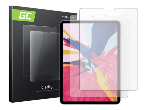 2x GC Clarity herdet glass for Apple iPad Pro 12.9 (2018/2020)