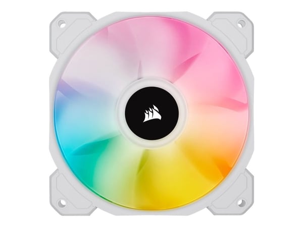 CORSAIR iCUE SP120 RGB ELITE - Sisäosa tuulettimella - 120 mm - valkoinen (3 kpl)