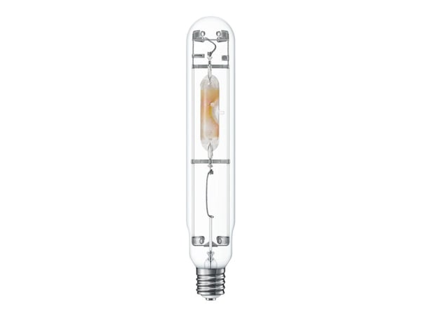 Philips HPI-T High Wattage - Lyspære av kvartsmetallhalogenid (QMH) - form: T65 - klar finish - E40 - 1000 W - kjølilg hvitt lys - 4300 K
