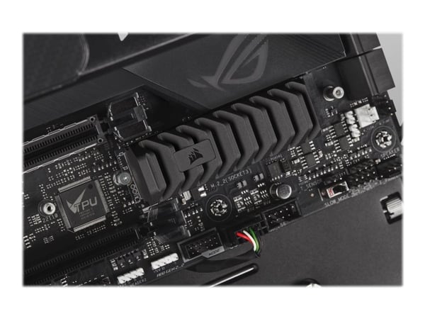 CORSAIR MP600 PRO XT - SSD - kryptert - 2 TB - intern - M.2 2280 - PCIe 4.0 x4 (NVMe) - 256-bit AES - integrert kjøle