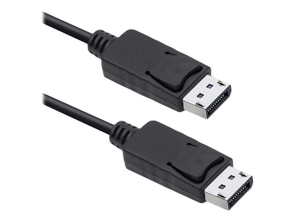 Qoltec 50373, 2 m, DisplayPort, DisplayPort, Uros, Uros, 5120 x 2880 pikseliä