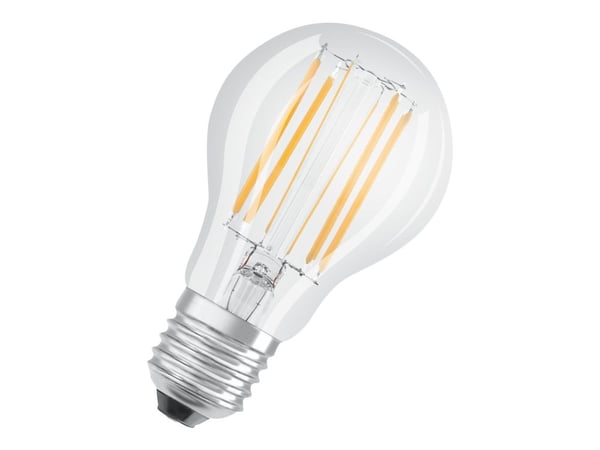 OSRAM LED SUPERSTAR - LED-filamentlyspære - form: A60 - klar finish - E27 - 7.5 W (ekvivalent 75 W) - klasse D - varmt hvitt lys - 2700 K