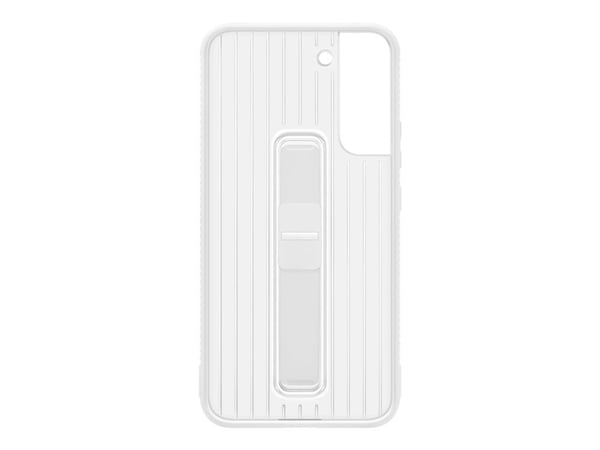 Samsung EF-RS906 - Bakdeksel til mobiltelefon - polykarbonat, gummi - hvit - for Galaxy S22+
