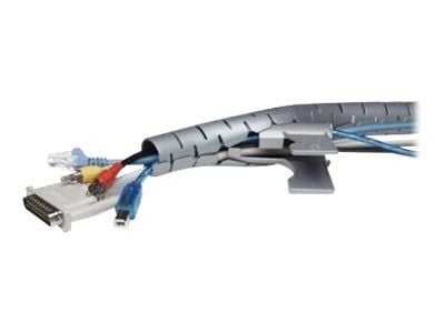 TECHly - Joustava kaapeliputki - sisäkäyttöön - 2,5 m - musta