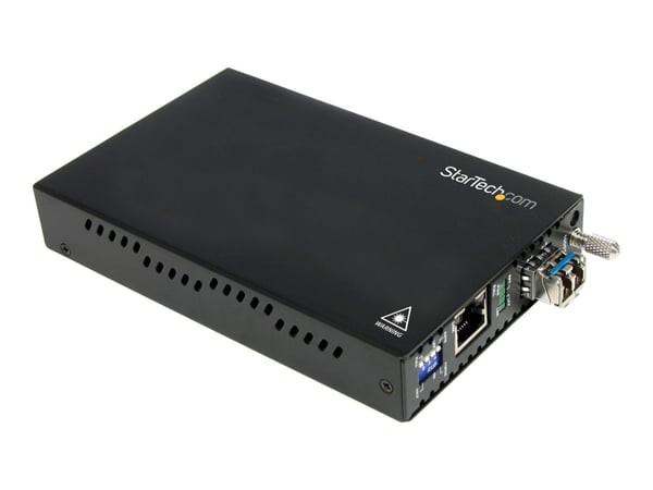 StarTech.com Multimode (MM) LC-kuitumuunnin 1Gbe-verkkoon - 550m kantama - Gigabit Ethernet - 850nm - SFP-lähettimellä (ET91000LC2) - Kuitumuuntamo...