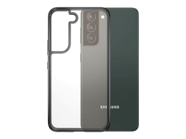 PanzerGlass HardCase - Crystal Black Edition - baksidedeksel for mobiltelefon - termoplast-polyuretan (TPU) - for Samsung Galaxy S22+