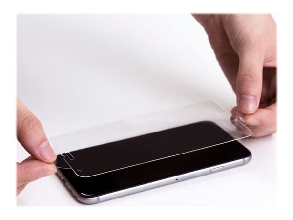 Spigen GLAS.tR Slim - Skjermbeskyttelse for mobiltelefon - glass - blank - for Apple iPhone 7, 8, SE (2nd generation)