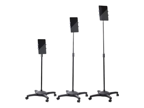 StarTech.com STNDTBLTMOB, Multimediateline, Musta, Tabletti, 0,9 kg, 17,8 cm (7"), 27,9 cm (11")