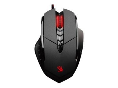 A4Tech Bloody V7m - Mus - optisk - 8 knapper - kablet - USB