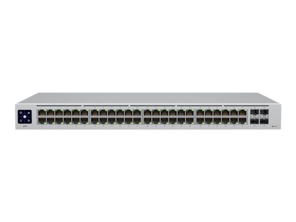 Ubiquiti UniFi Switch USW-48 - Switch - Styrt - 48 x 10/100/1000 + 4 x Gigabit SFP - rackmonterbar, stasjonær