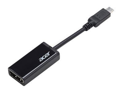 Acer - Strømadapter - 45 watt - Den europeiske union - svart - for Chromebook Spin 13; TravelMate P2410, P2510, P614, TMP614; TravelMate X3; X5