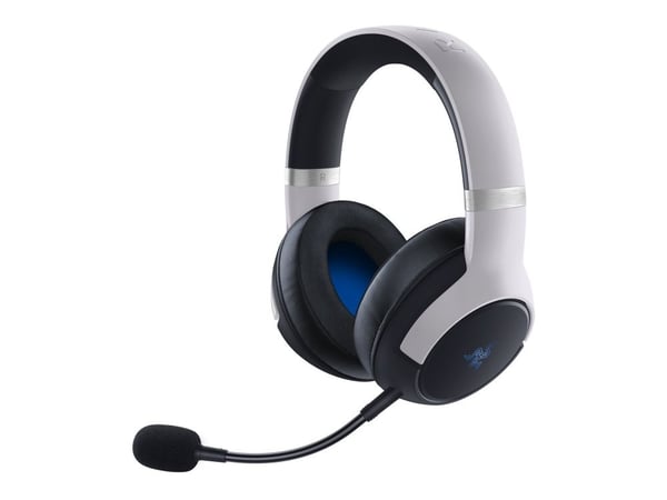 Razer Kaira Pro for PlayStation - Hodesett - full størrelse - Bluetooth / 2,4 GHz radiofrekvens - trådløs - hvit - for Sony PlayStation 4, Sony Pla...