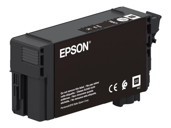 Epson Singlepack UltraChrome XD2 Black T40C140(50ml), Musta, Väriainepohjainen muste, 50 ml, 1 kpl