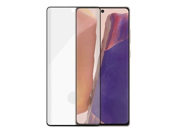 PanzerGlass™ | Case-Friendly - Skærmbeskytter for mobiltelefon - Edge-to-Edge passform - Rammefarve sort | Samsung Galaxy Note20/Note20 5G