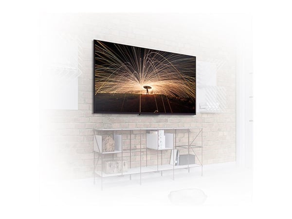B-Tech BT8442, 124,5 cm (49"), 2,03 m (80"), 80 kg, 655 x 400 mm, Musta