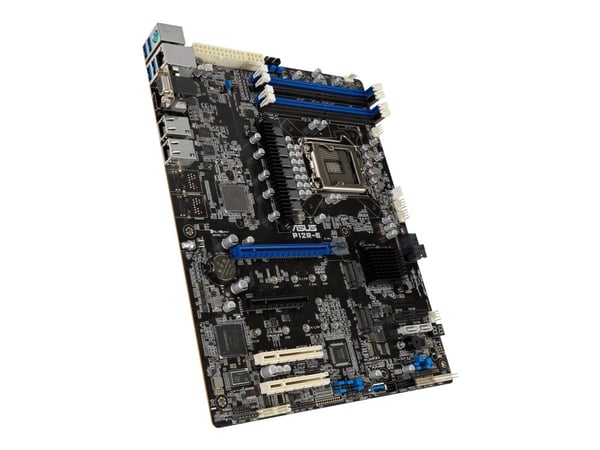 ASUS P12R-E - Hovedkort - ATX - LGA1200-sokkel - C256 Chipset - USB 3.2 Gen 2, USB 3.2 Gen 1 - 2 x 10 Gigabit LAN - innbygd grafikk