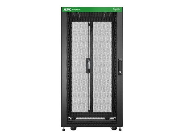 APC Easy Rack - Rack skap - svart - 24U - 19"