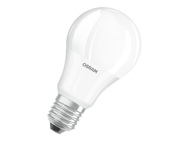OSRAM LED STAR Classic A - LED-lyspære - form: A60 - mattslipt finish - E27 - 10 W (ekvivalent 75 W) - klasse F - kjølilg hvitt lys - 4000 K