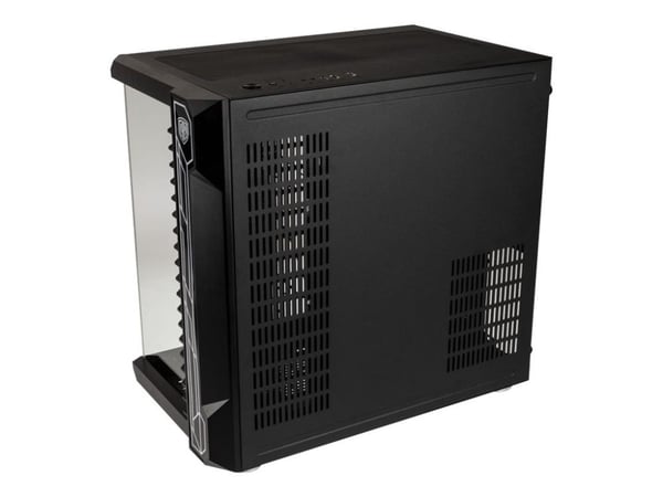 Kolink Unity Code X - Mid tower - ATX - genomskinlig sidopanel (härdat glas) - ingen strömförsörjning (ATX) - svart - USB/ljud