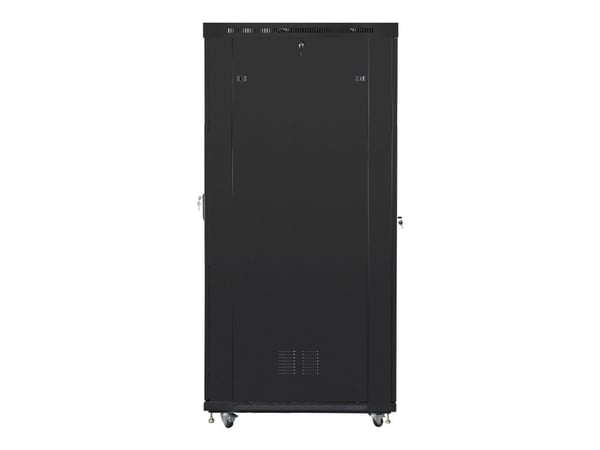 Lanberg - Rack skap - med display, 4 kjølevifter - svart, RAL 9004 - 42U - 19"