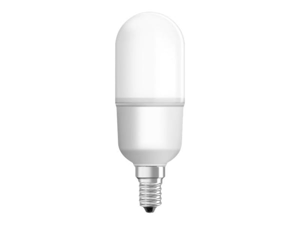 OSRAM LED STAR Stick - LED-lyspære - form: tubulær - E14 - 9 W (ekvivalent 75 W) - klasse E - kjølilg hvitt lys - 4000 K