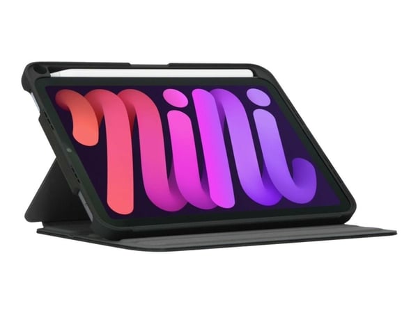 Targus Click-In - Lommebok for nettbrett - svart - for Apple iPad mini (6. generasjon)