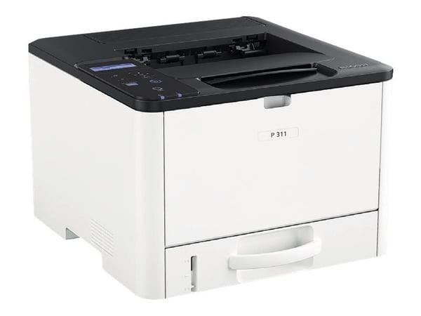 Ricoh P 311 - Skriver - S/H - Dupleks - laser - A4/Legal - 1200 x 1200 dpi - inntil 32 spm - kapasitet: 300 ark - USB 2.0, Gigabit LAN, USB 2.0 ver...