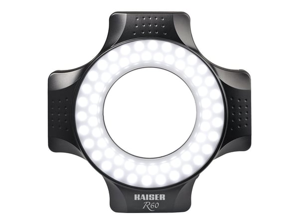Kaiser R60 Ring Light - Lys på kamera - 1 hoder x 60 lampe - LED - DC