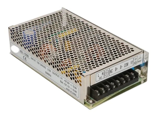 Extralink AD-155B - Batterilader / strømadapter (intern) - AC 88 - 264/ DC 124 - 370 V - 155 watt