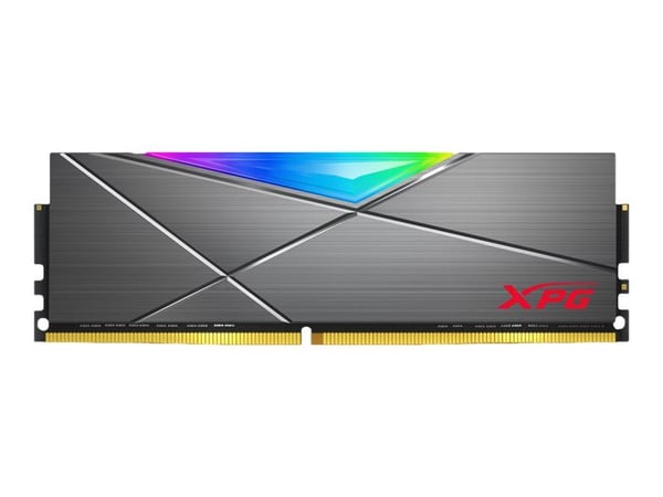 XPG SPECTRIX D50 - DDR4 - sett - 16 GB: 2 x 8 GB - DIMM 288-pin - 3200 MT/s / PC4-25600 - CL16 - 1.35 V - ikke-bufret - ikke-ECC - wolframgrå