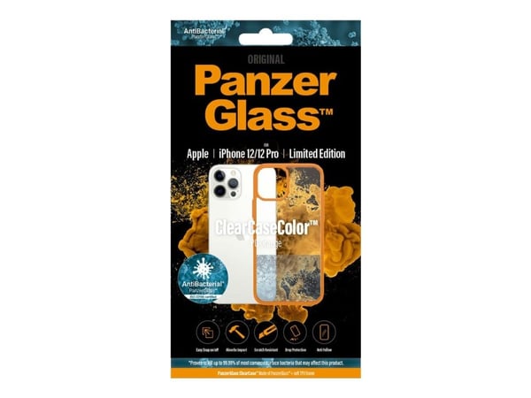 PanzerGlass 0283, Suojus, Apple, Apple - iPhone 12, Apple - iPhone 12 Pro, Oranssi