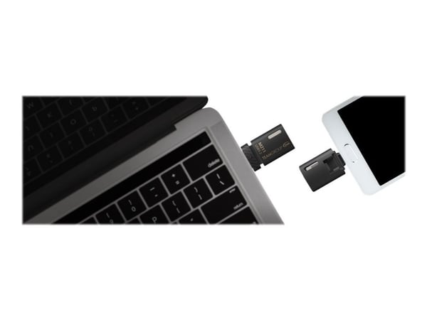 Team M211 - USB-flashstasjon - 32 GB - USB 3.2 Gen 1 / USB-C - svart