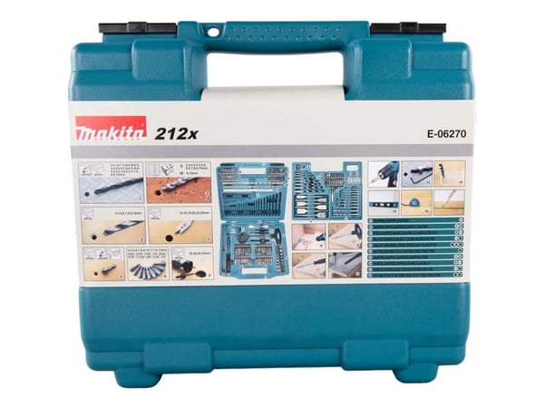 Makita E-06270, Poranteräsetti