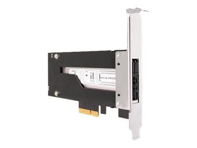 ICY Dock ToughArmor MB840M2P-B - Diskkontroller - M.2 - 1 Kanal - M.2 NVMe Card - PCIe 3.0 x4 - svart, sølv