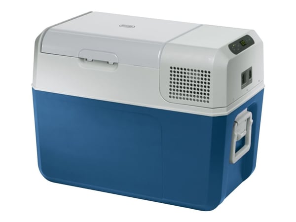 Mobicool MCF40 - Bærbar kjøler - bredde: 36.5 cm - dybde: 58.4 cm - høyde: 44.6 cm - 38 liter - Klasse C - blå/grå