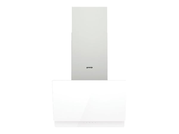 Gorenje Essential WHI649EXGW - Panser - skorsteinvinklet - bredde: 60 cm - dybde: 33.5 cm - ekstraksjon og resirkulasjon (-) - med intern motor - r...