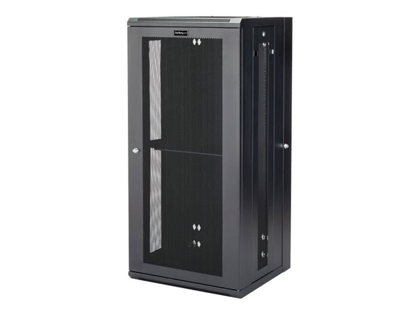Startech 26U 19" Wall Mount Network Cabinet, 16" Deep Hinged Locking IT Network Switch Depth Enclosure, Assembled Vented Computer Equipment Data Ra...