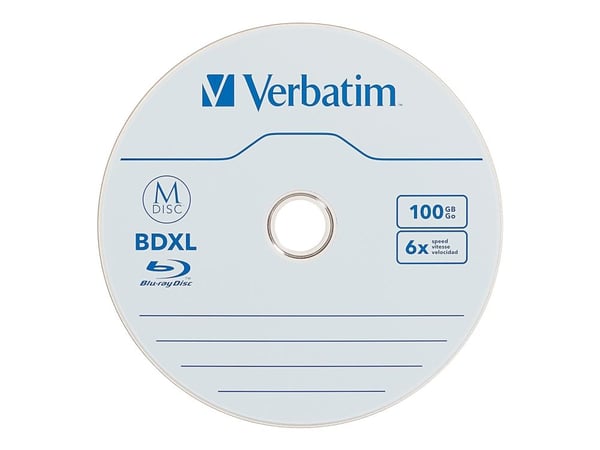 Verbatim M-Disc - 5 x M-DISC BDXL - 100 GB 6x - cd-boks