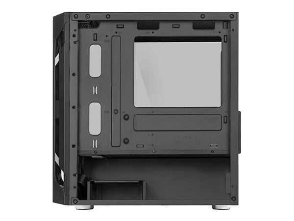 SilverStone FARA H1M - Tower - micro ATX - ingen strömförsörjning (ATX / PS/2) - USB/ljud