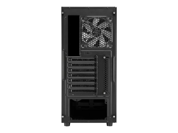 Sharkoon TG6M RGB - Tower - ATX - genomskinlig sidopanel (härdat glas) - ingen strömförsörjning - USB/ljud