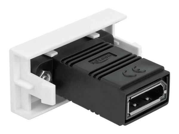 Delock - Easy 45 - click i-moduuli - DP - valkoinen, RAL 9003