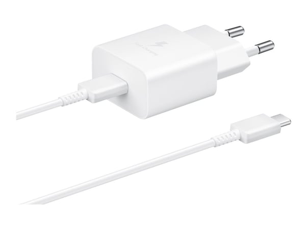 Samsung EP-T1510 - Strømadapter - 15 watt - 2 A - PD (USB-C) - hvit