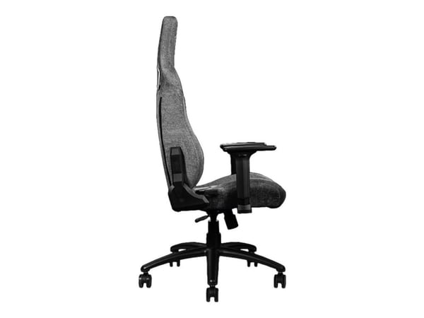 MSI MAG CH130 I REPELTEK - Stol - ergonomisk - høy bakside - armlener - T-formet - tipping - stål, REPELTEK-stoff, høydensitetsskumplast - grå