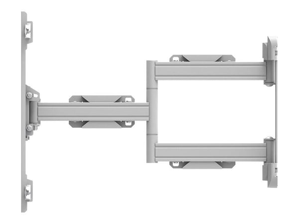 Multibrackets M Universal Flexarm Pro Heavy Duty - Monteringssett (veggmontering, tippeleddarm) - lav profil - for LCD-skjerm - hvit - skjermstørre...