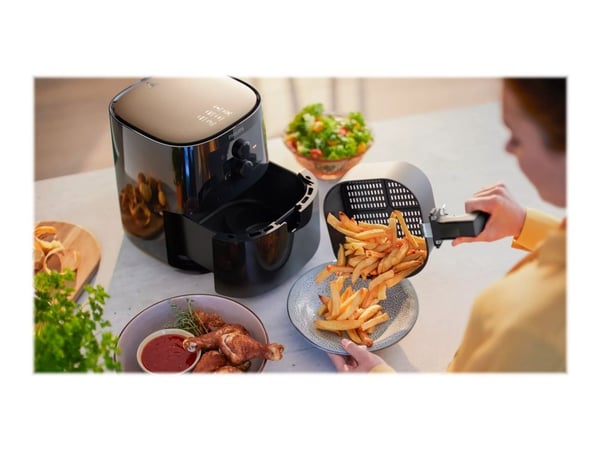 Philips Essential HD9200 - Varmluftsfritös - 4.1 liter - 1.4 kW - svart