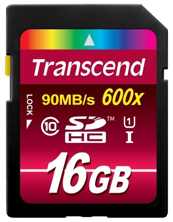 Transcend - Flash-minneskort - 16 GB - Class 10 - SDHC UHS-I